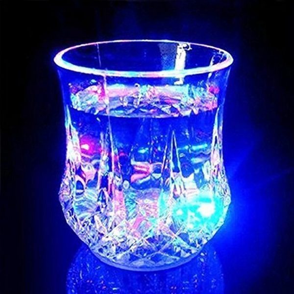 Enchanting Color Changing LED Mug | Glowing Pineapple Design Inductive Rainbow LED Cup