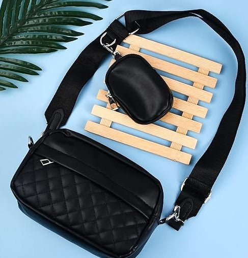 New Modern Style Convertible Mini Crossbody | Sleek & Minimalist Compact Shoulder Bag for Everyday Use