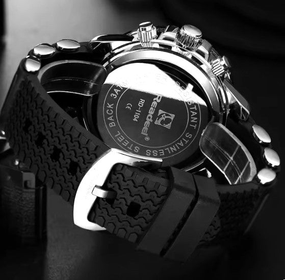 Original Besnew WR30M Dual Time Chronograph Sports Watch | Luxury Multi Function Watch For Men | Top Pick Choice