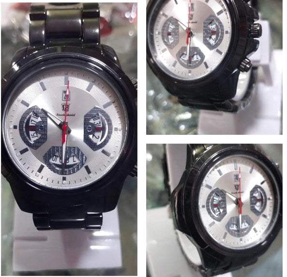 Men's Premium Calendar WristWatch | Waterproof Quartz Movement | Elegant Business Casual Style Watch - Timeless Edition