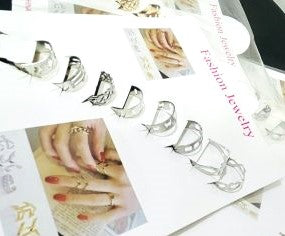 10 Pcs – Multi Design Rings Set | Verstile Fashion Jewelry For Girls