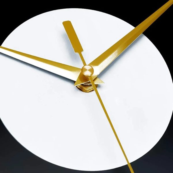 Unique @ Symbol Wooden Wall Clock - Contemporary Living Room Statement | Stylish Home Office & Bedroom Decor