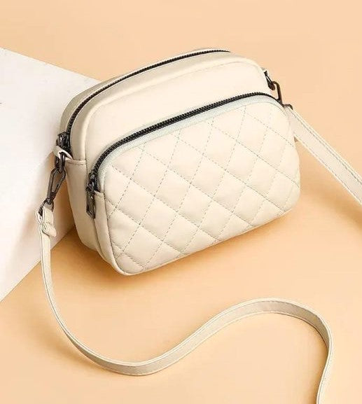 Modern Embroidered Crossbody Bag | Sophisticated Women's Shoulder Bag | Must-Have Fashion Accessory