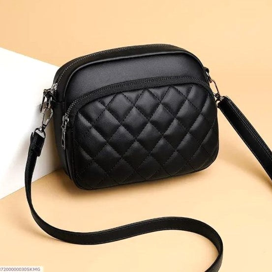 Modern Embroidered Crossbody Bag | Sophisticated Women's Shoulder Bag | Must-Have Fashion Accessory