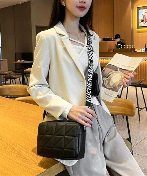 Trendy Crossbody Bag Duo Set | Bold Strap Urban Shoulder Bags for Women | Hot Pick for Girls