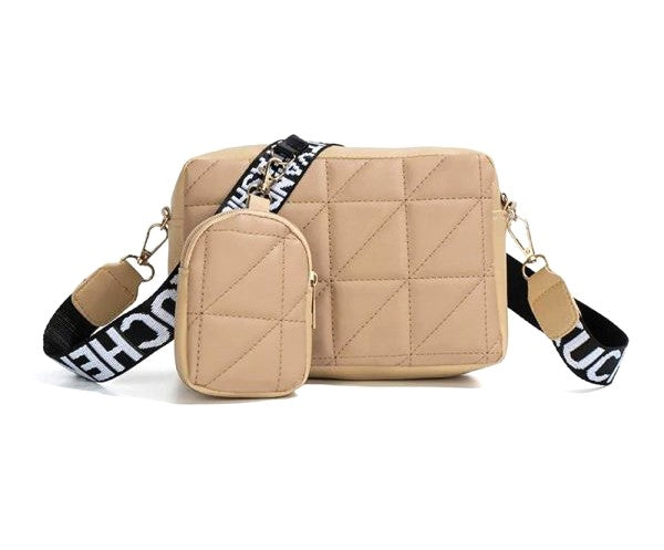 Trendy Crossbody Bag Duo Set | Bold Strap Urban Shoulder Bags for Women | Hot Pick for Girls
