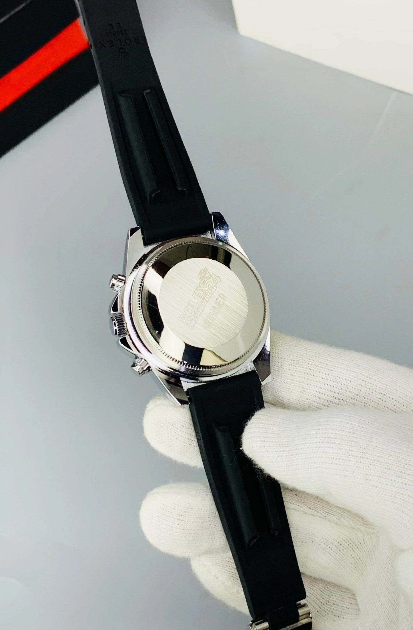 Rollex Oyster Perpetual | Iconic Luxury Watch with Stainless Steel Dial & Premium Rubber Strap | Limited Stock