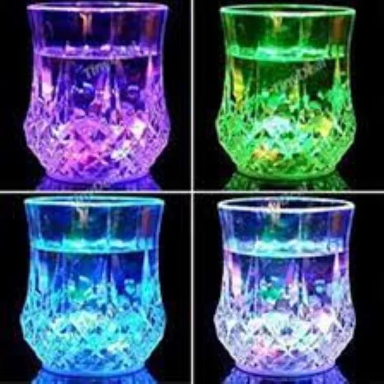 Enchanting Color Changing LED Mug | Glowing Pineapple Design Inductive Rainbow LED Cup