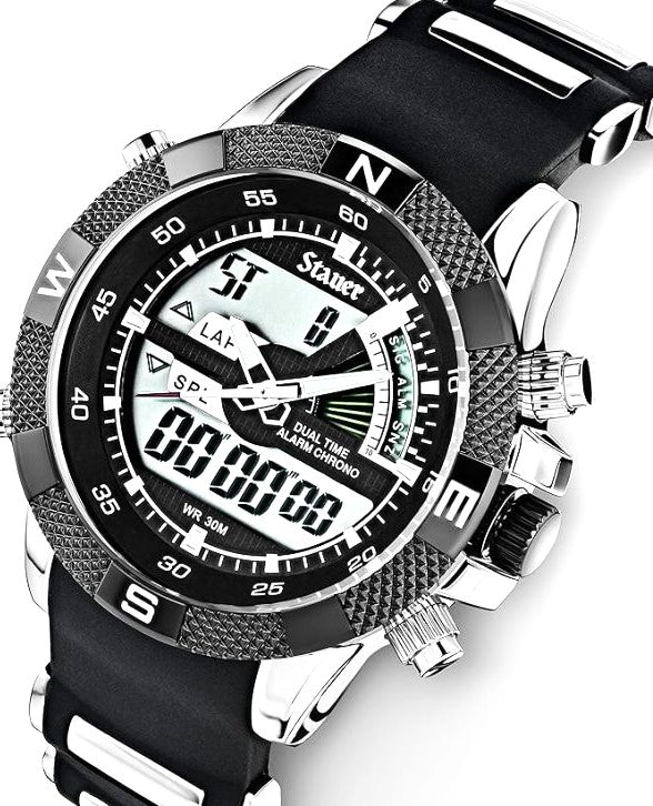 Original Besnew WR30M Dual Time Chronograph Sports Watch | Luxury Multi Function Watch For Men | Top Pick Choice