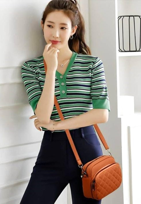 Modern Embroidered Crossbody Bag | Sophisticated Women's Shoulder Bag | Must-Have Fashion Accessory