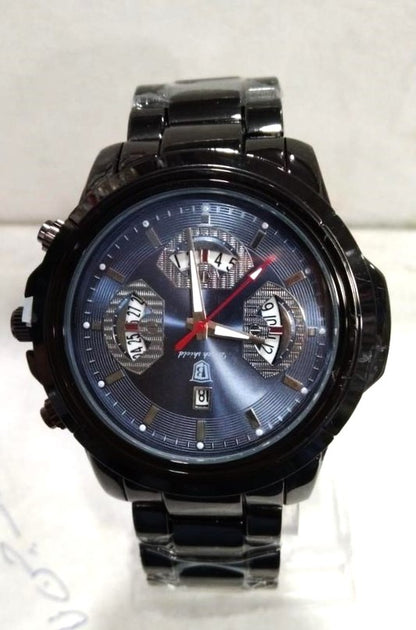 Men's Premium Calendar WristWatch | Waterproof Quartz Movement | Elegant Business Casual Style Watch - Timeless Edition