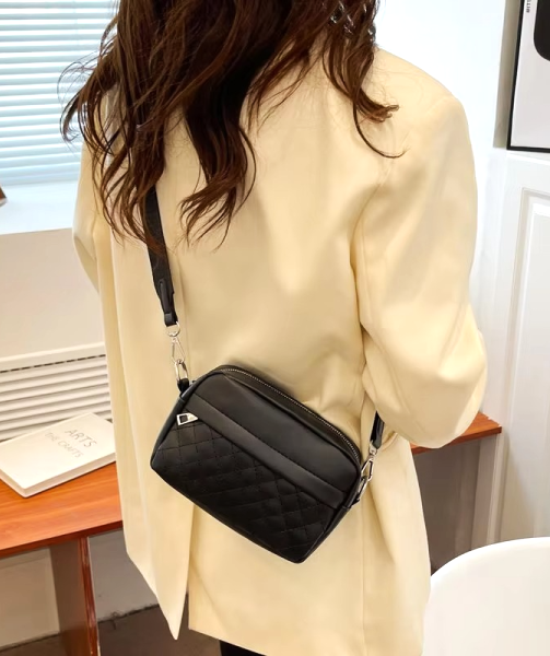New Modern Style Convertible Mini Crossbody | Sleek & Minimalist Compact Shoulder Bag for Everyday Use