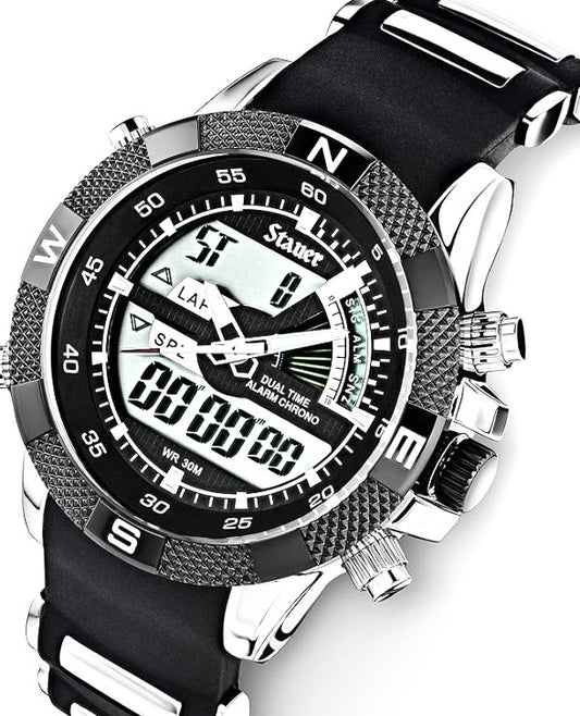 Original Besnew WR30M Dual Time Chronograph Sports Watch | Luxury Multi Function Watch For Men | Top Pick Choice