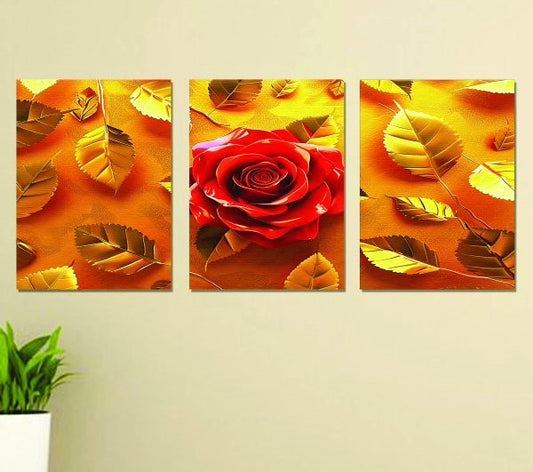 Gallery-Style Wooden Phototile Wall Art | 3 Pcs Wall Decor Frame Set
